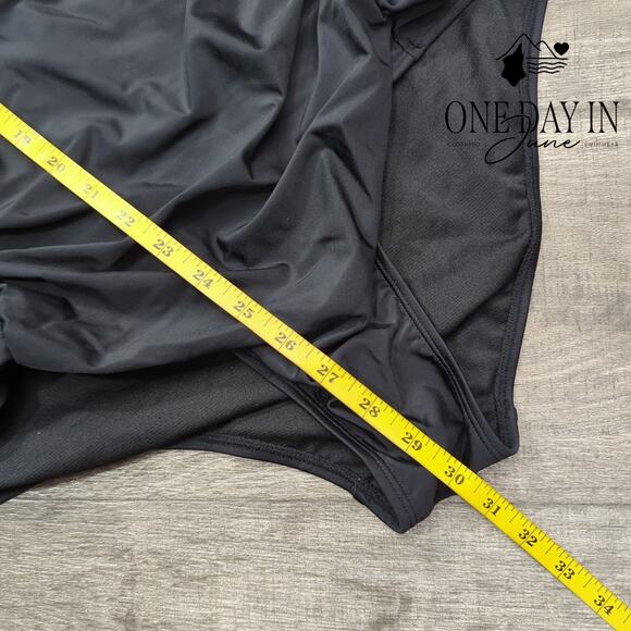 Hanna Nikole Plus Size One Piece Swimsuit Size 18W - Picture 6 of 7